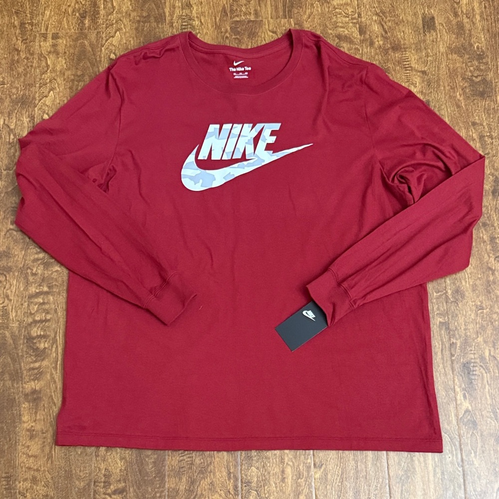 Nike Team Crimson Long Sleeve Tee Size XL
